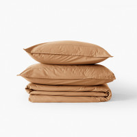Parure de lit coton Neo Bois de rose
