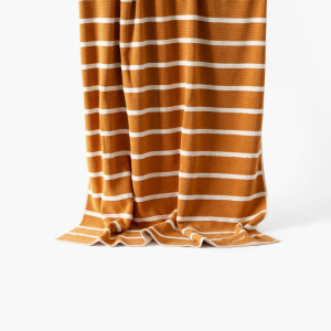 Drap de plage coton Labaule curcuma