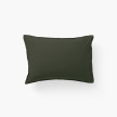 Taie d'oreiller rectangulaire coton Neo kaki