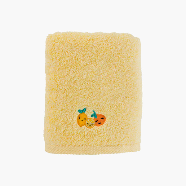Drap de bain coton Smoothie citron