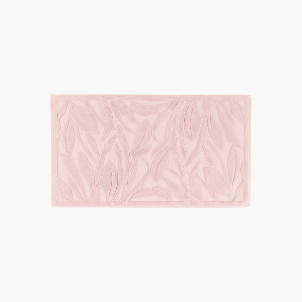 CalathÃ©a pink cotton bath mat