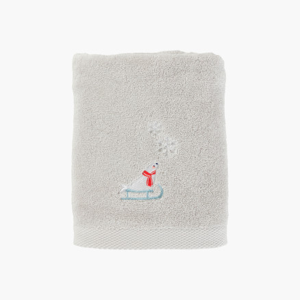 Artica pearl towel in cotton