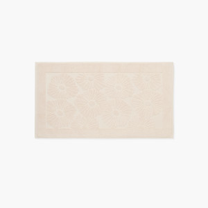 Tapis de bain coton Calanca sable