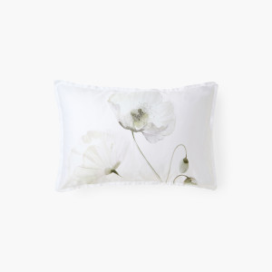Taie d'oreiller rectangulaire satin de coton Ephelia