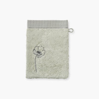 Gant de toilette coton et viscose de bambou Ephelia jade