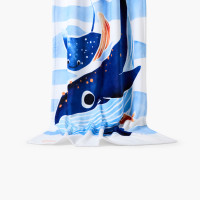 Drap de plage velours de coton Willy enfant