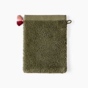 Orangerie bocage cotton washcloth