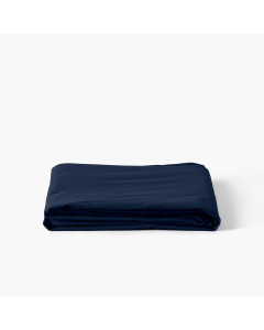 Drap de lit percale de coton Neo marine