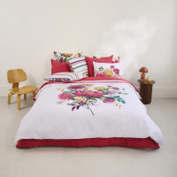 Reversible cotton duvet cover Solara