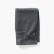 Source Organic Terry Cotton Guest Towel in Charcoal