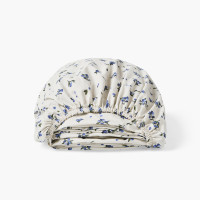 Neo Kaki myrtille cotton fitted sheet