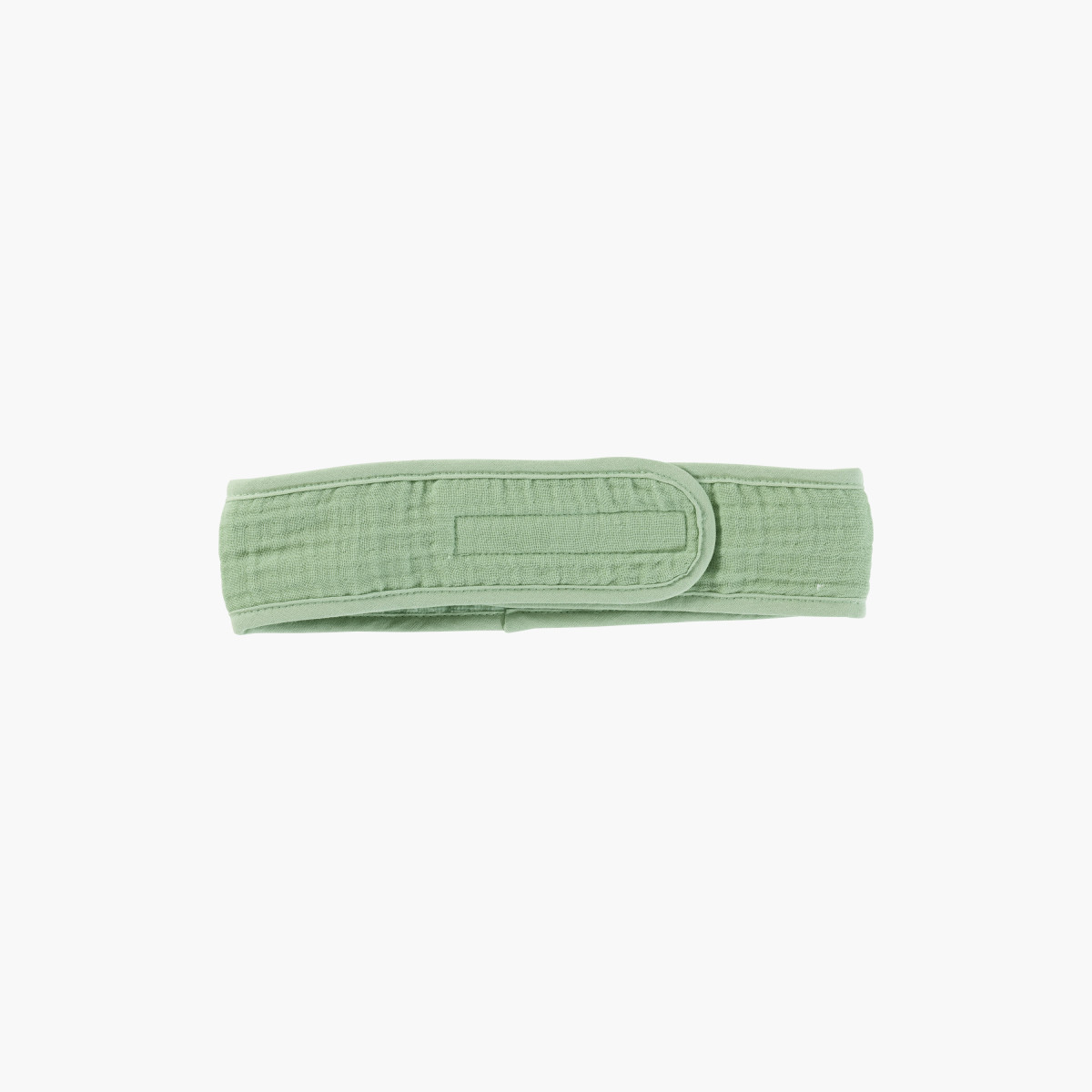 Bandeau coton et gaze de coton biologique Naturelle eucalyptus