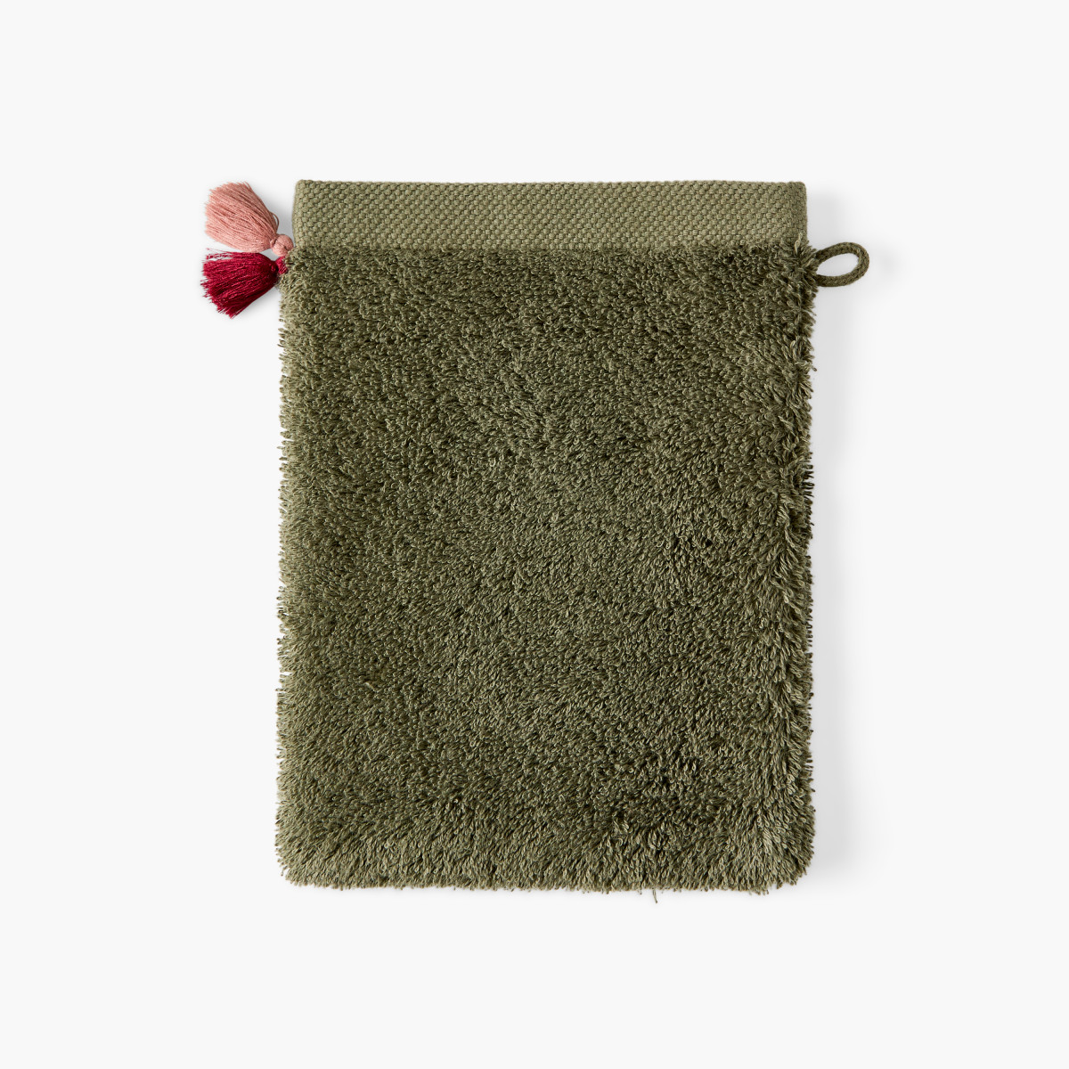 Orangerie bocage cotton washcloth