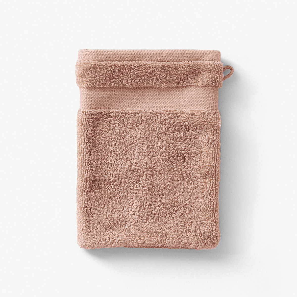 Gant de toilette coton Lola II moka
