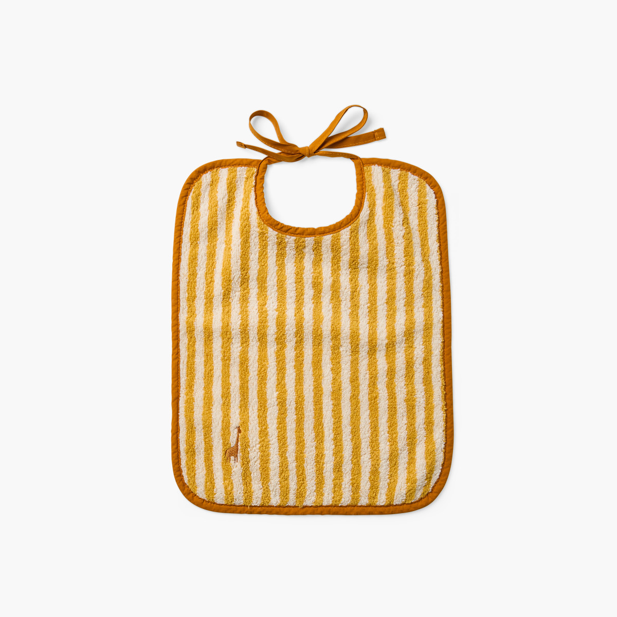 Elie honey cotton bib