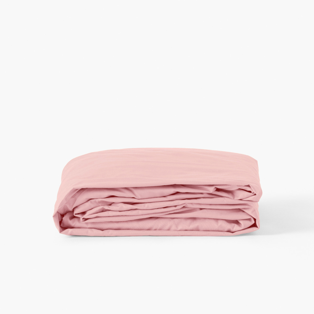 Drap housse coton Neo rose tendre