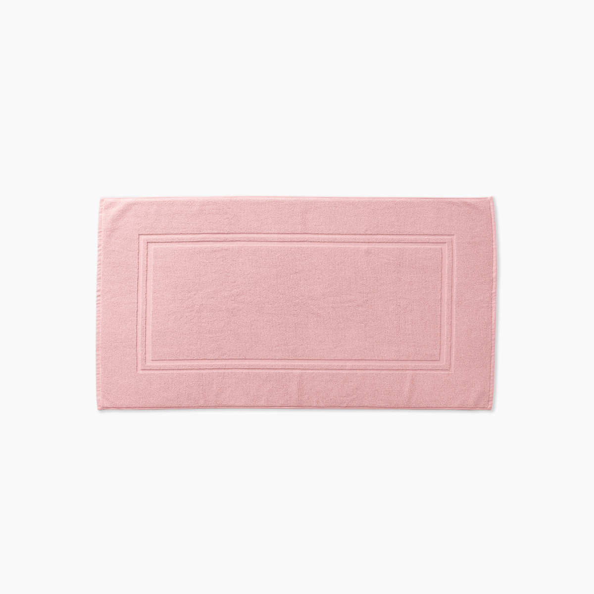Tapis de bain coton Lola II rose tendre