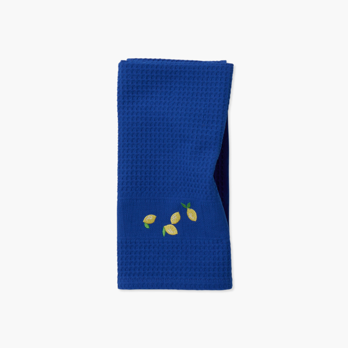 Torchon coton nid d'abeille Zeste outre-mer