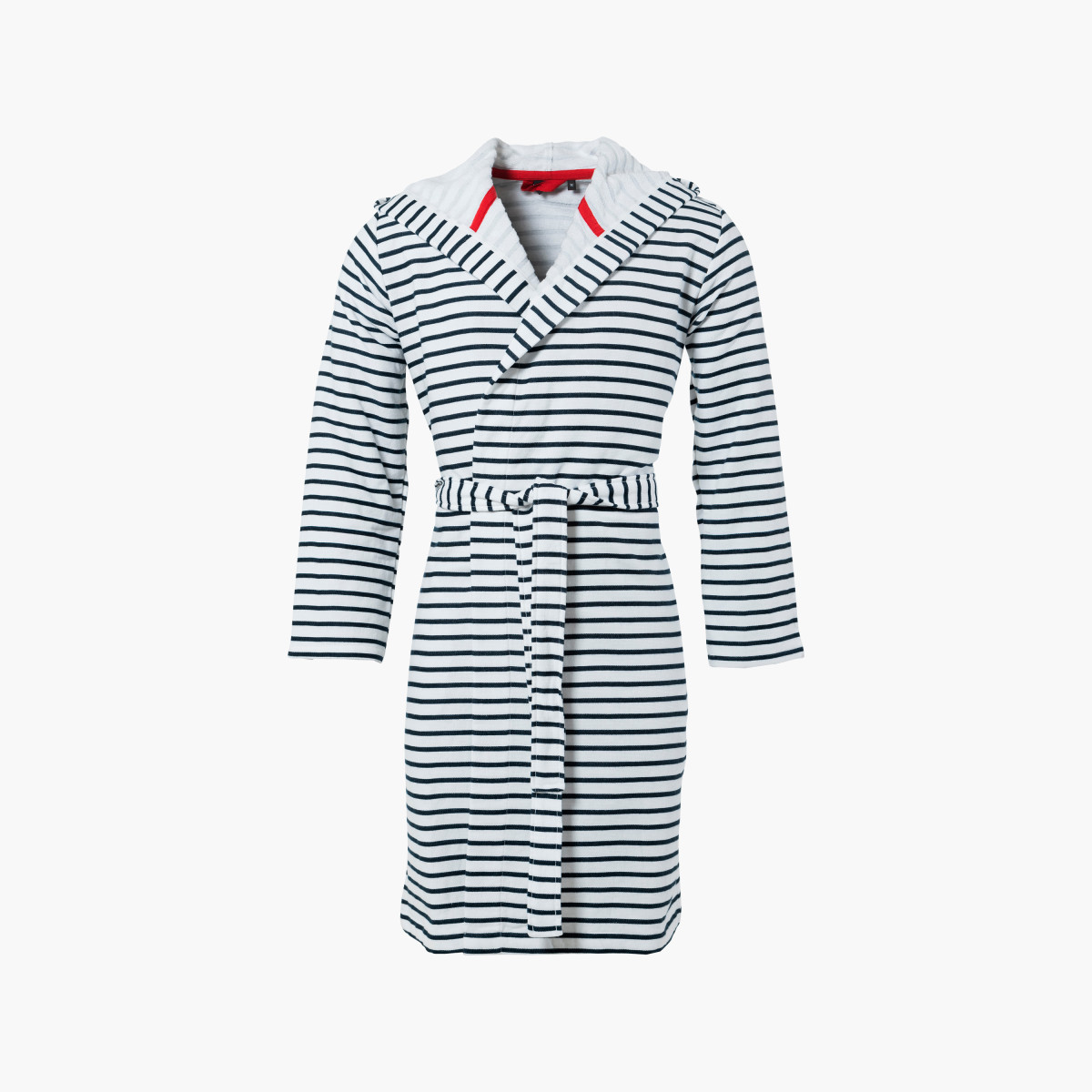 Peignoir homme coton et polyester à capuche Hauban