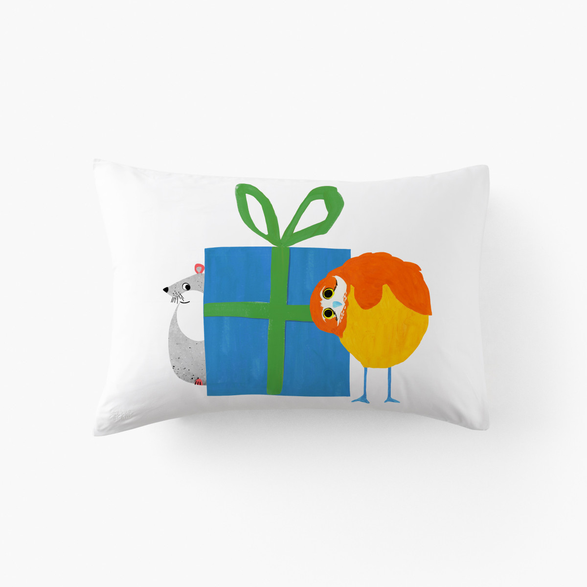 Tadam child rectangular organic cotton pillowcase