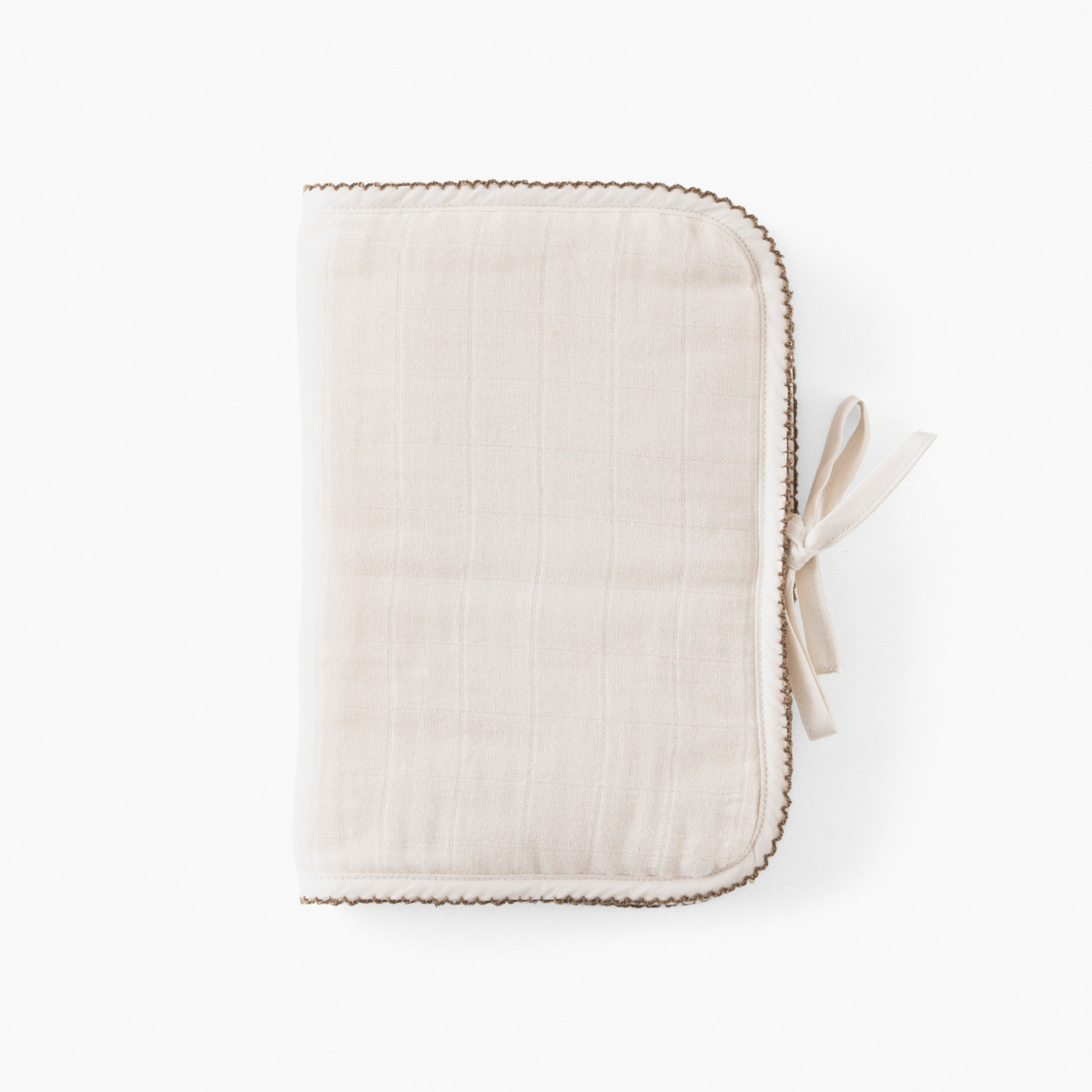 Health book cover cotton gauze Natural welcome