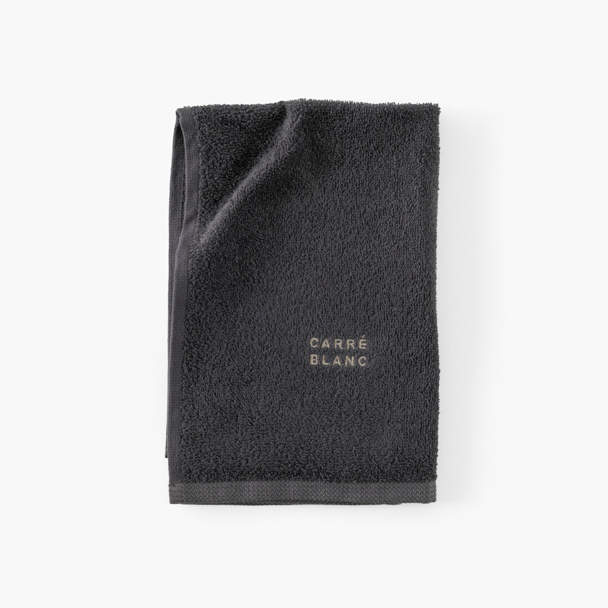 Signature charcoal cotton hand towels