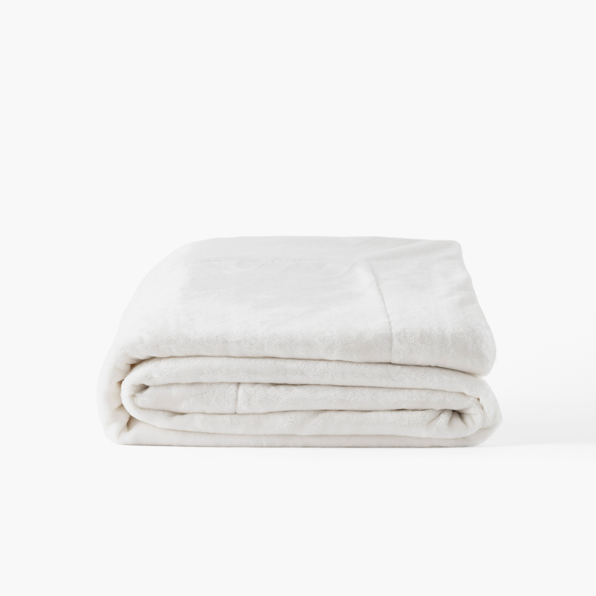 Plaid polaire Oslo ivoire
