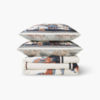 Parure de lit coton enfant Jurassic
