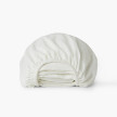Drap housse pur coton lavé Origine ivoire