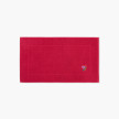Tapis de bain coton et lyocell Grasse framboise