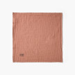 Lot de 2 serviettes de table gaze de coton Envolée moka
