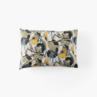 Neo ficelle floral rectangular cotton percale pillow case