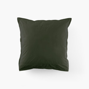 Neo kaki square cotton pillowcase