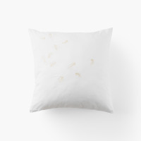 Mon Ange square satin cotton pillowcase