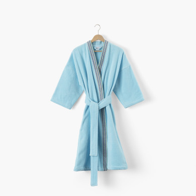 Women's bathrobe DEMILUNE Lagoon