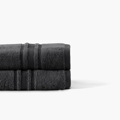Lola II Basalt cotton bath sheet