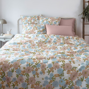 Housse de couette réversible pur coton Méli-Mélo
