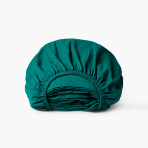 Origine Emeraude fitted sheet