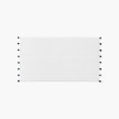 DEMILUNE bathmat White