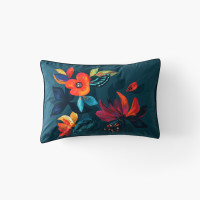 Eclats rectangular cotton pillowcase
