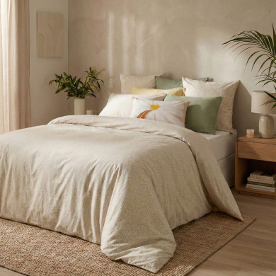 À la folie organic cotton reversible comforter cover