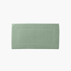 Lola II sage cotton bathmat