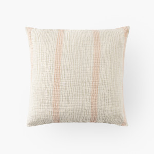 Rythmo nectar de pêche cotton gauze cushion cover