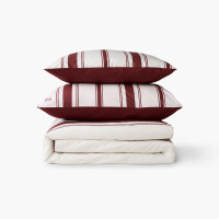 Parure de lit coton Neo Bois de rose