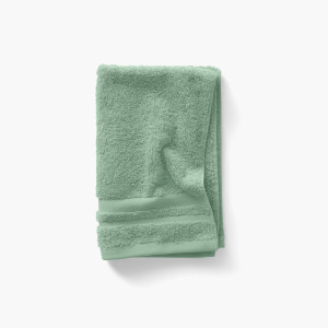Serviette invité coton Lola II sauge