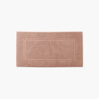 Lola II mocha cotton bathmat