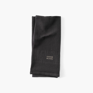 Signature charcoal cotton kitchen towel