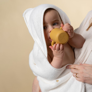 ZEPHIRE Ivory/heart bathing cap