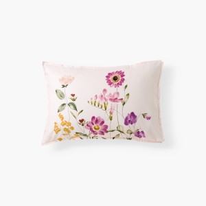 Rectangular cotton pillowcase Nubepine Eva Edelstein x Carré Blanc