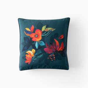 Eclats square cotton pillowcase